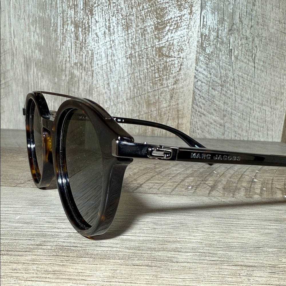 Marc Jacobs Tortoise Sunglasses 173/S Dark Havana - Picture 5 of 14